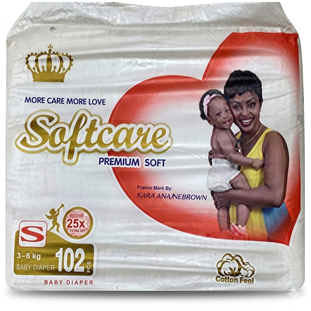 . Softcare Premium Soft Diapers 2 . Softcare Premium Soft Diapers - Image 2